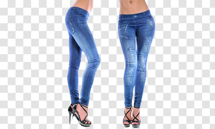 Leggings Jeans Slim-fit Pants Denim - Flower Transparent PNG