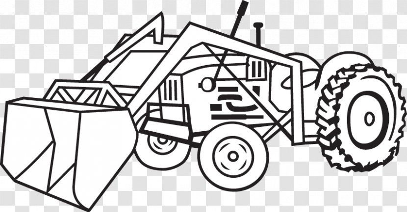 Line Art Drawing Illustration Product /m/02csf - Front End Loader Games Transparent PNG