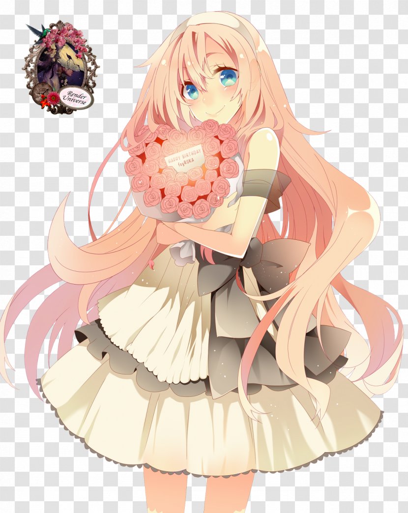 Megurine Luka IA Hatsune Miku Vocaloid Birthday - Tree Transparent PNG