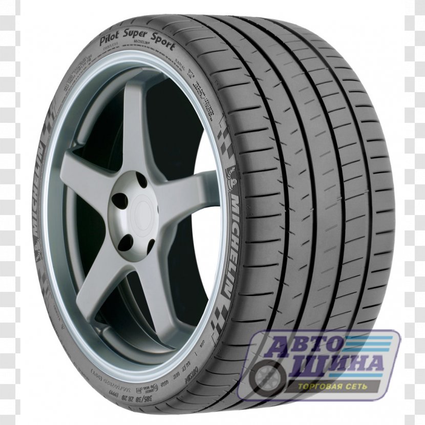 Car Michelin Sport Run-flat Tire - Auto Part - Rubber Tires Transparent PNG