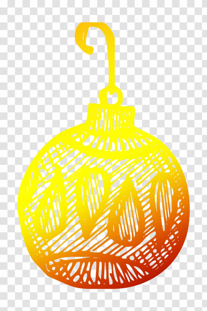 Pumpkin Yellow Product Christmas Ornament Line - Day Transparent PNG
