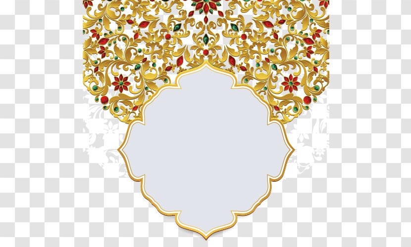 Wedding Invitation Ornament Greeting Card - Banner - Decorative Pattern Transparent PNG