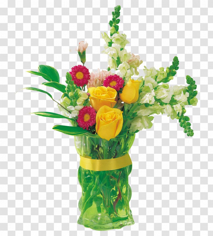 Flower Rose Clip Art - Floristry - Vase Transparent PNG