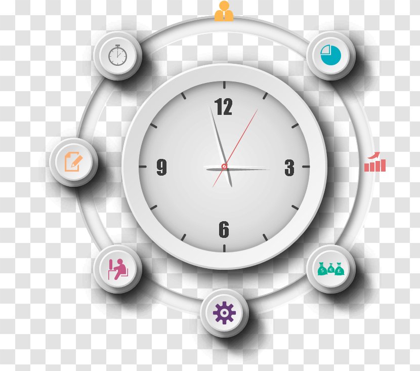 Alarm Clock Watch - Dial Transparent PNG