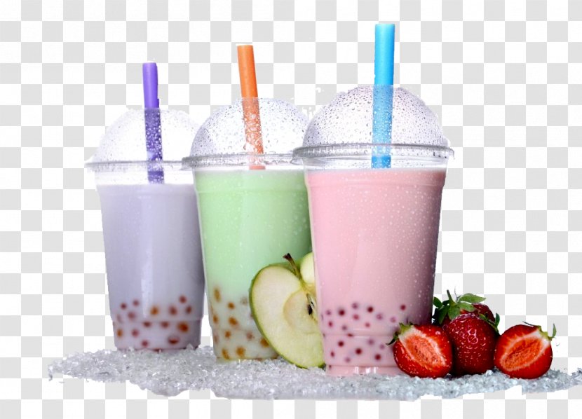 Bubble Tea Milkshake Thai Coffee - Non Alcoholic Beverage Transparent PNG