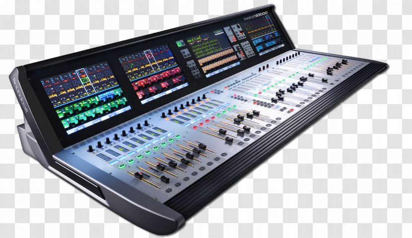 Soundcraft Microphone Audio Mixers Digital Mixing Console - Stage Monitor System - Product Transparent PNG