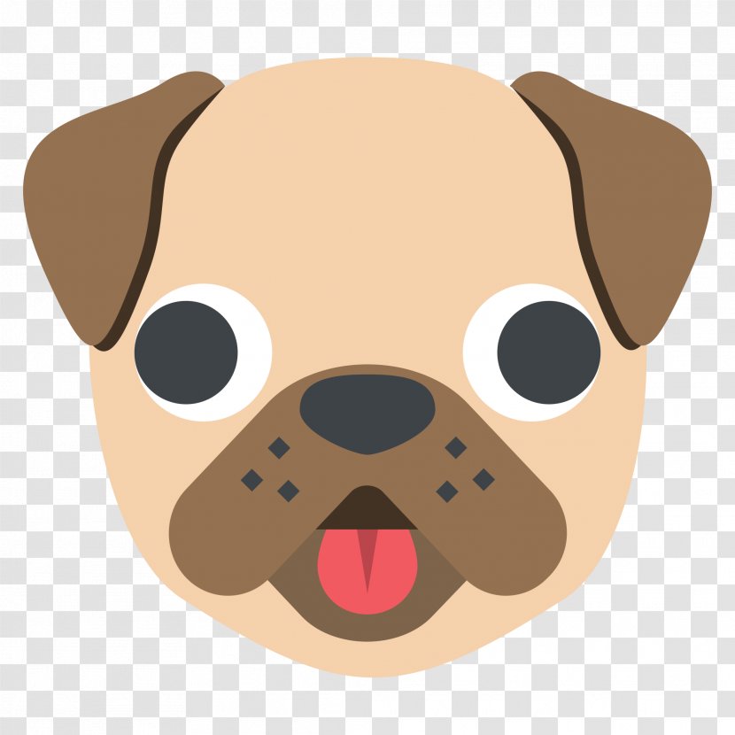 Poodle Puppy Face Pug Emoji - Dog Crossbreeds - Beach Towel Transparent PNG