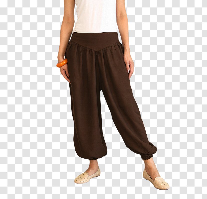 Waist Harem Pants Thai Fisherman Wide-leg Jeans - Pajamas - Yoga Leggings Transparent PNG