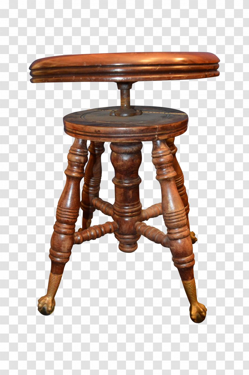 Table Bar Stool Chair Antique Transparent PNG