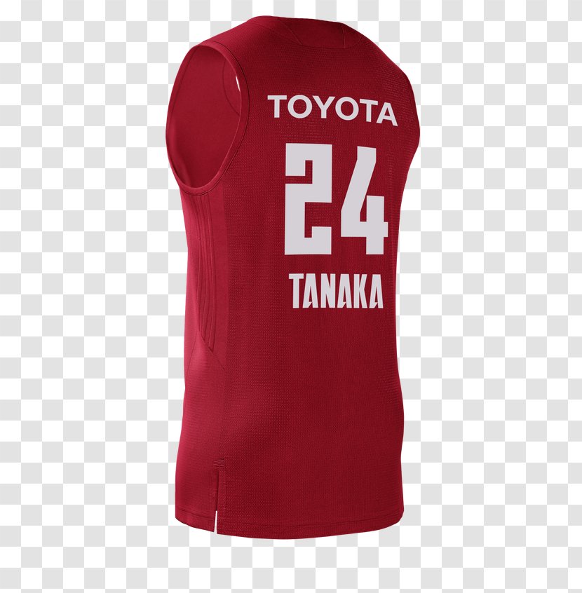 Sports Fan Jersey T-shirt Toyota Sleeveless Shirt - Cavender Transparent PNG