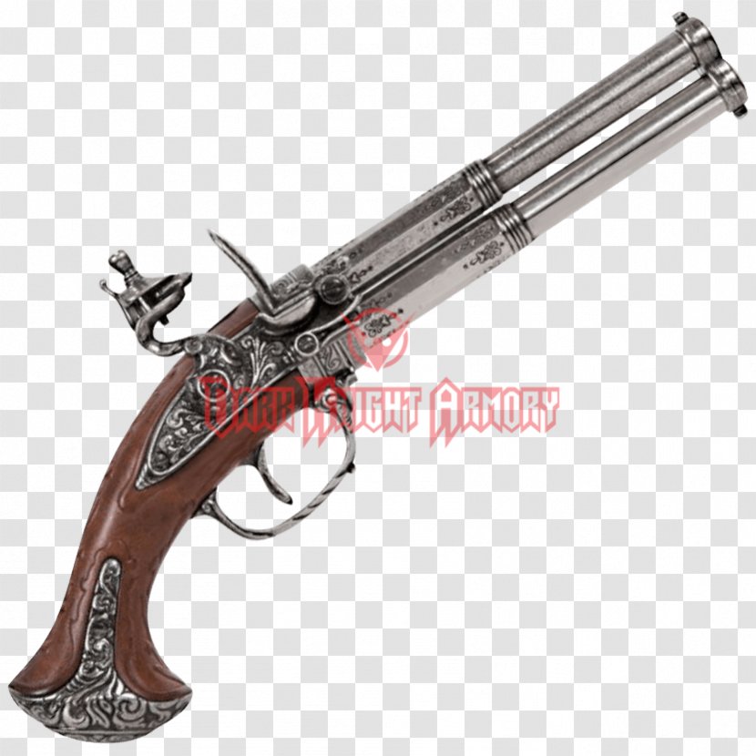 Trigger Gun Barrel Firearm Revolver Flintlock - Weapon Transparent PNG
