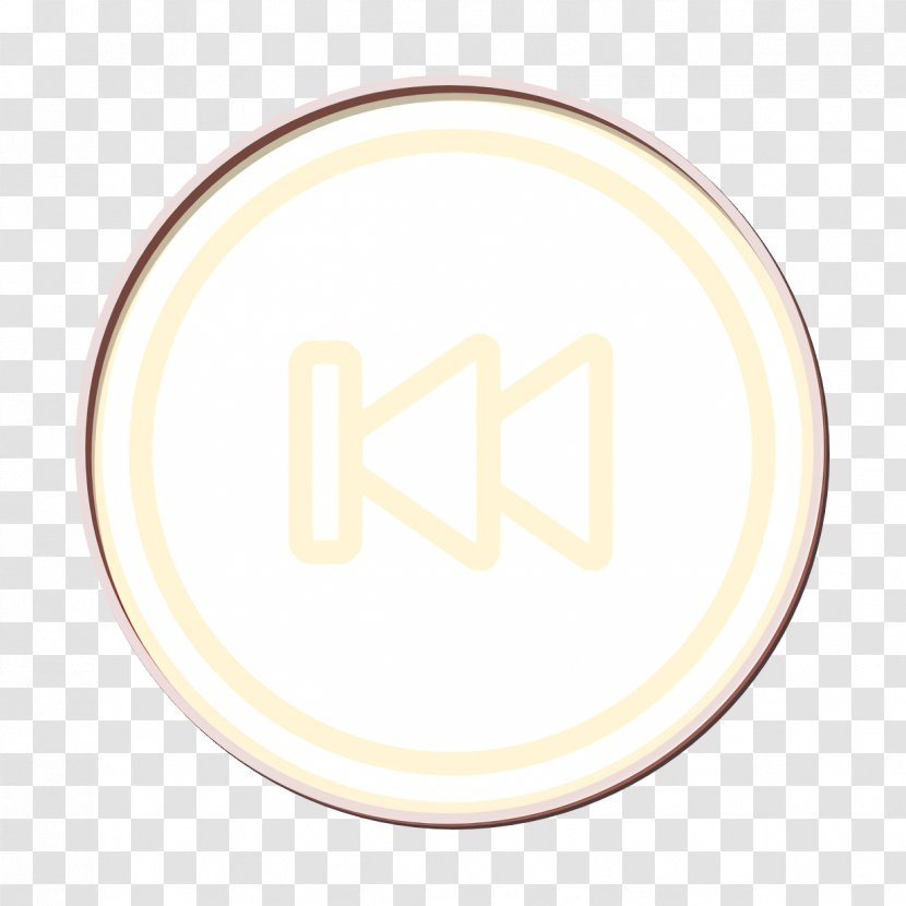 Icon Video - Logo - Beige Transparent PNG