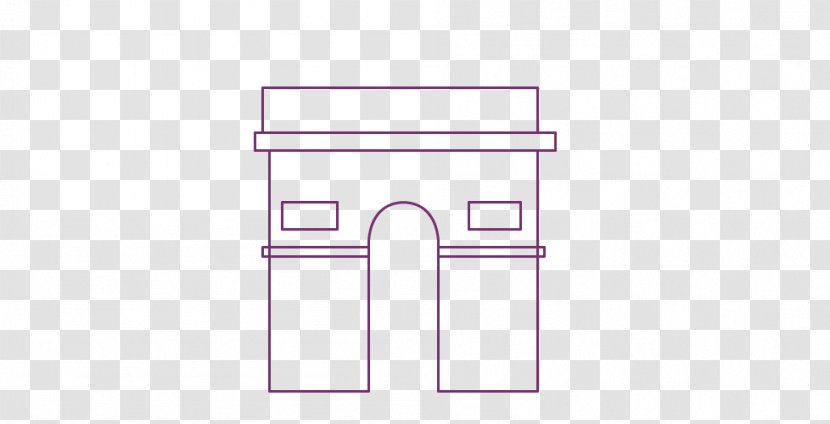 Line Furniture Angle Pattern - Purple Transparent PNG