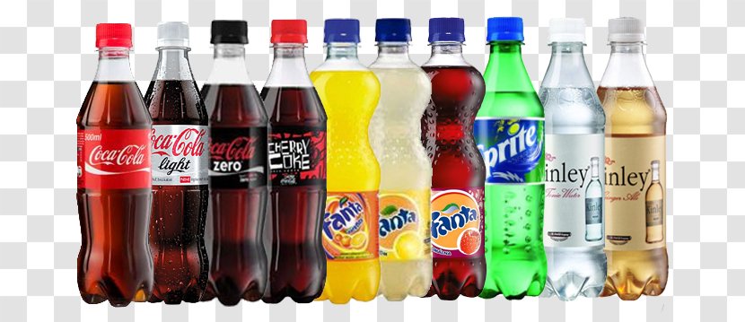 Coca-Cola Fizzy Drinks Fanta Pepsi Sprite - Plastic Bottle - Coca Cola 0.5 Transparent PNG