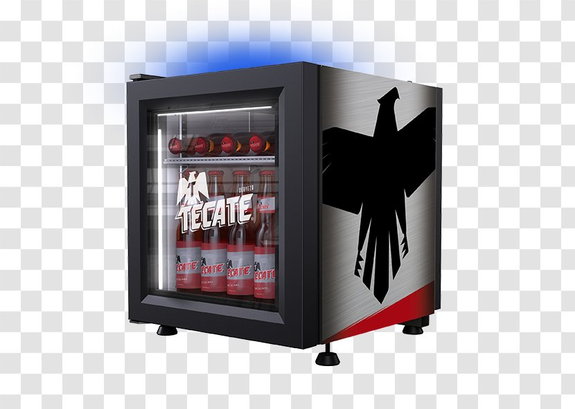 Tecate Beer Refrigerator Fizzy Drinks Minibar Transparent PNG