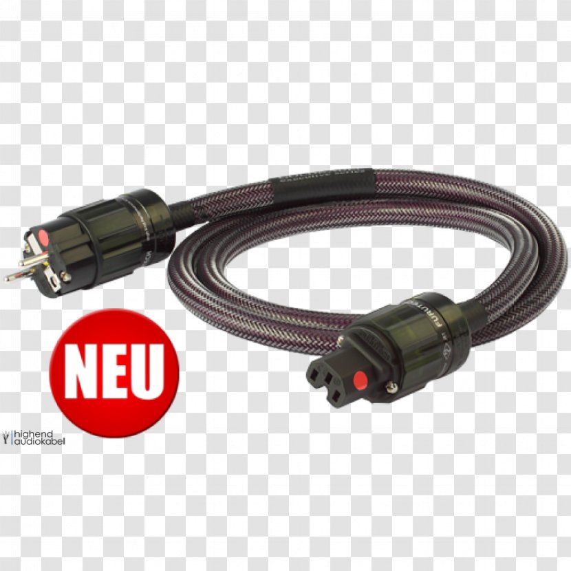 Coaxial Cable Electrical Connector Power Schuko - Cords Transparent PNG
