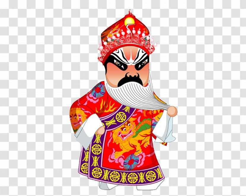 Beijing Peking Opera Cartoon Chinese - Characters Transparent PNG