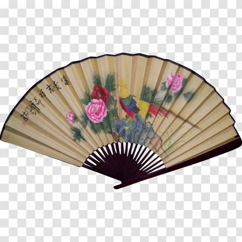 Hand Fan Japan Wall Decal Decorative Arts - Partition Transparent PNG