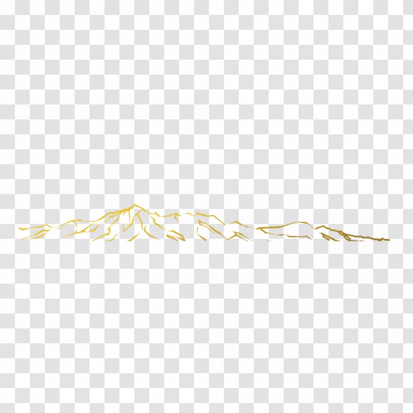Download Google Images Gold Computer File - Mountain Range - Elements Of The Trend Mountains Transparent PNG