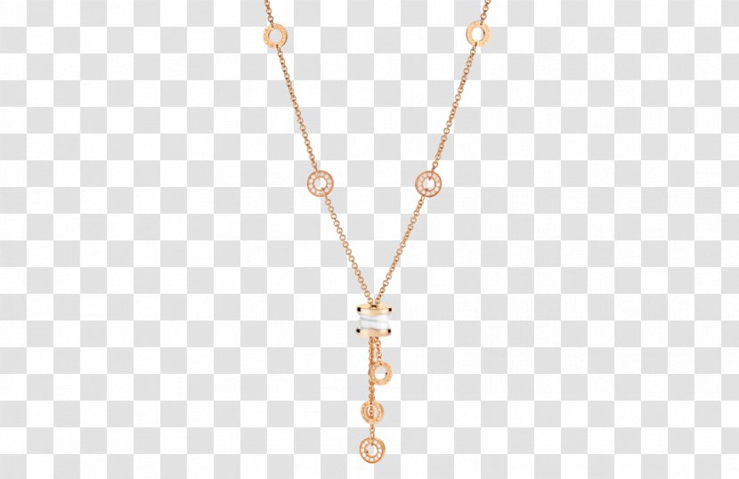 Necklace Bulgari Charms & Pendants Gold Jewellery Transparent PNG