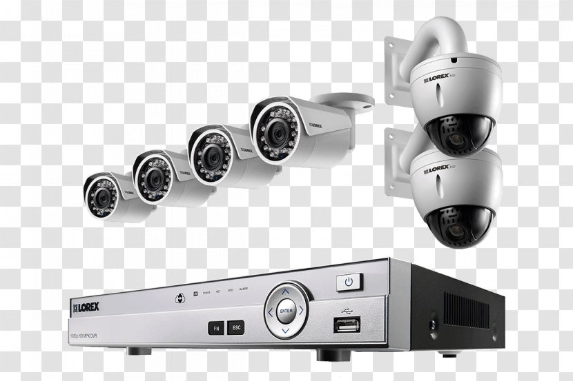 Wireless Security Camera Home Closed-circuit Television Alarms & Systems Transparent PNG