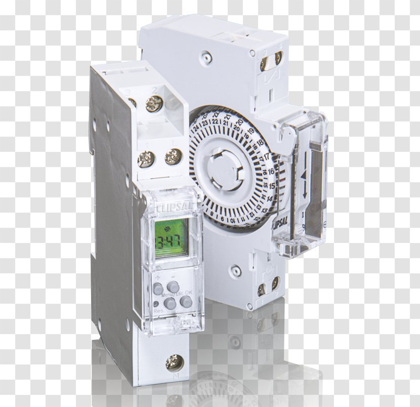 Circuit Breaker Timer Time Switch Electrical Network Relay - Clipsal Transparent PNG