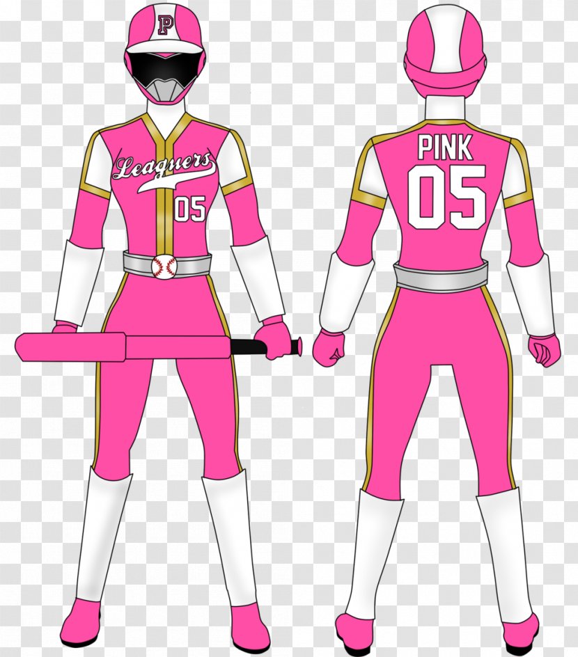Billy Cranston Texas Rangers Clothing Pink Zord - Costume - Power Transparent PNG