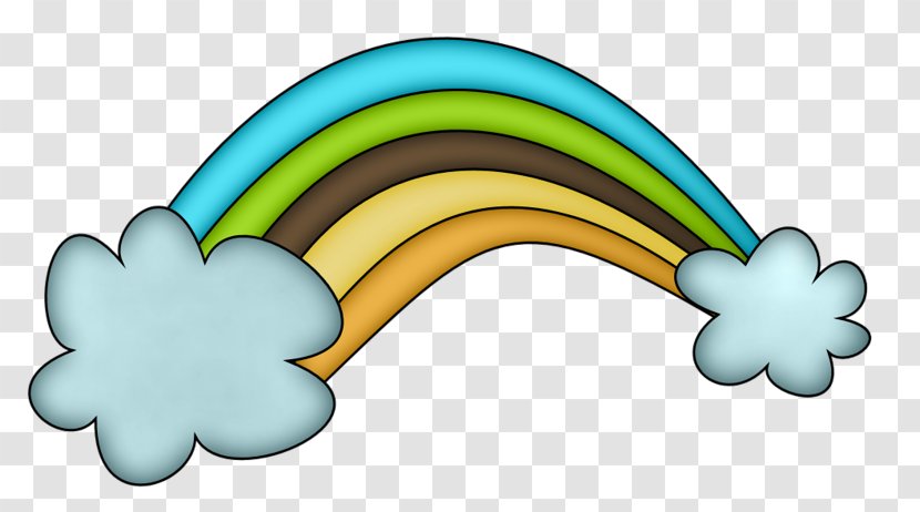 Cartoon Drawing Rainbow Transparent PNG