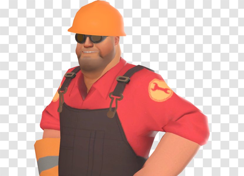 Team Fortress 2 Chin Engineer Fat Neck Transparent PNG