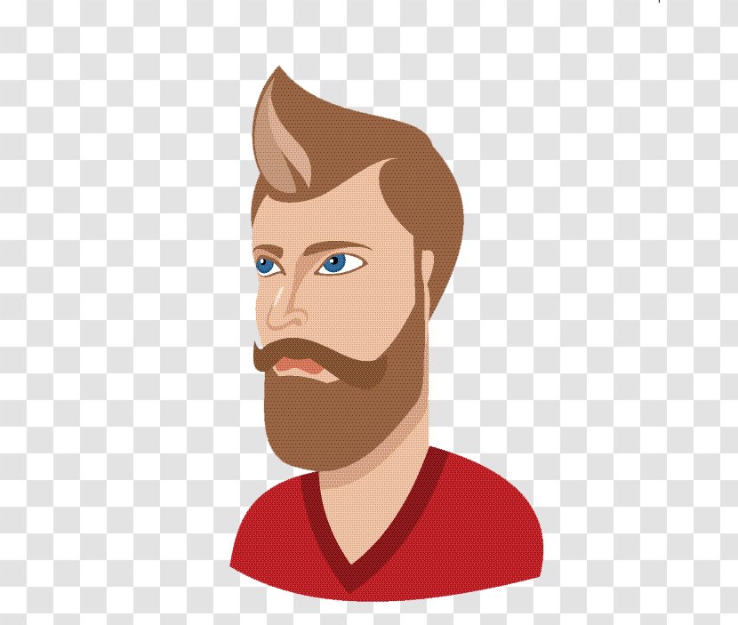 Man Beard - Mouth - Young Transparent PNG