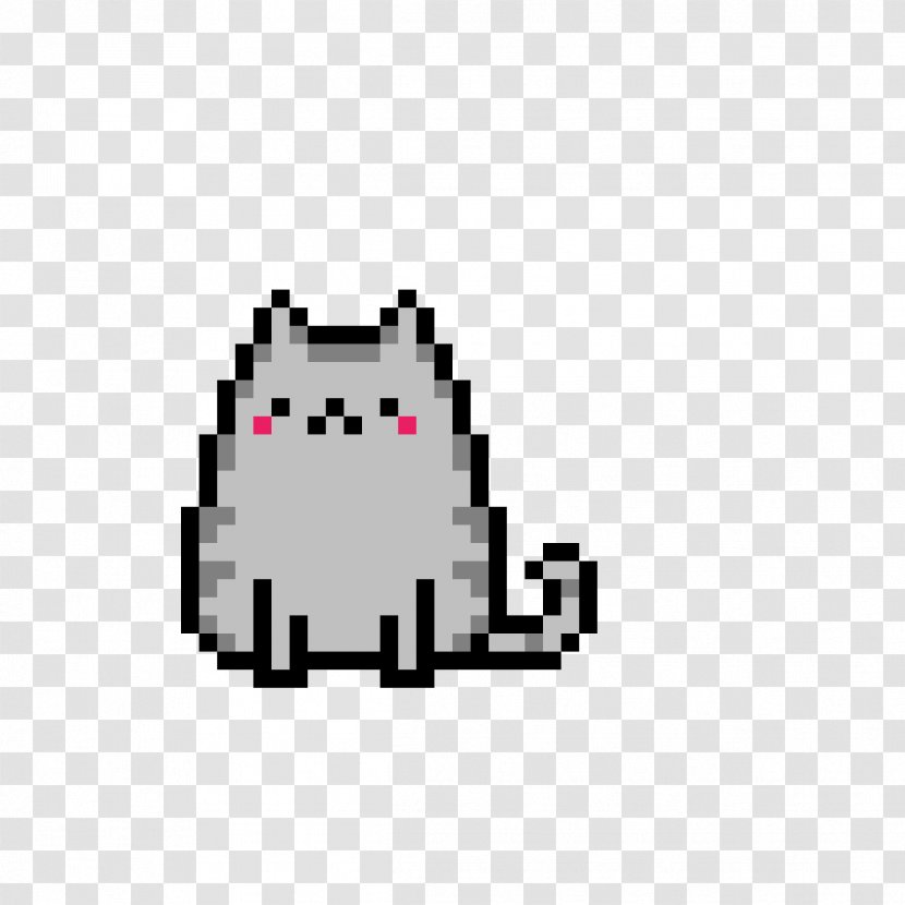 Cat Pixel Art Pusheen Vector Graphics - Area Transparent PNG