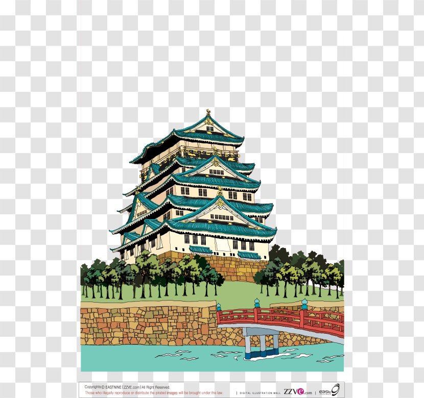 Himeji Castle Osaka Nagoya Kumamoto - Landmark - Japan Odawara Transparent PNG