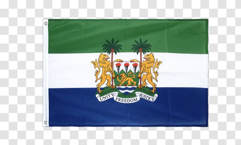 Flag Of Sierra Leone Fahne National - West Africa Transparent PNG