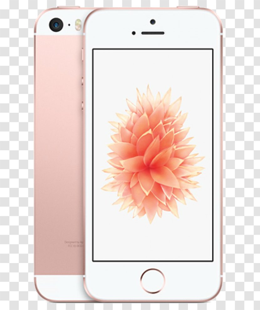 IPhone SE Apple Telephone Rose Gold LTE - Mobile Phone Transparent PNG