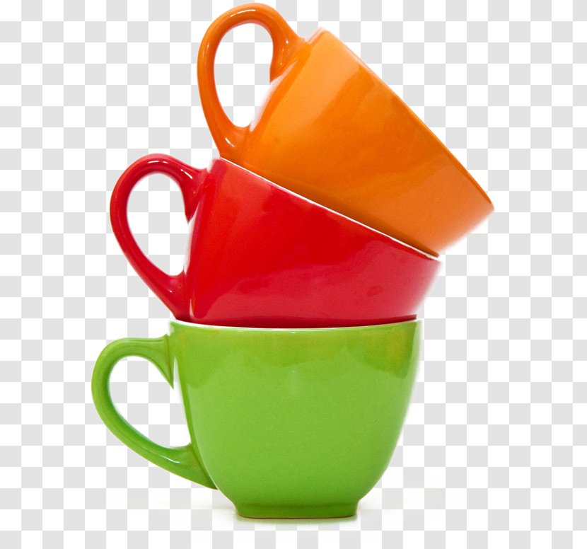 Teacup Coffee Mug - Tiff - Colored Porcelain Child Element Effect Transparent PNG