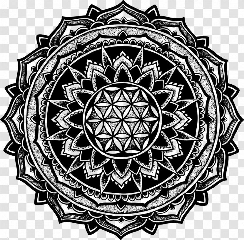 Sacred Geometry Mandala - Art - Tattoos Transparent PNG