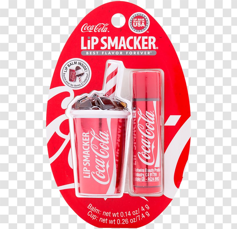 Coca-Cola Cherry Fizzy Drinks Lip Smackers - Cocacola - Coca Cola Transparent PNG
