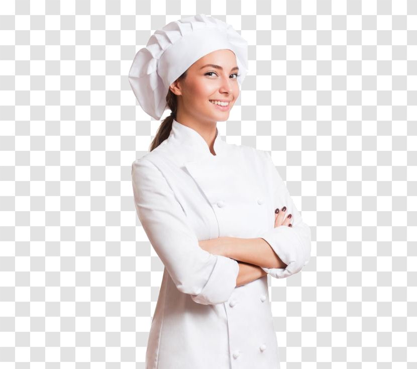 Chef's Uniform Cooking Food - Smile Transparent PNG