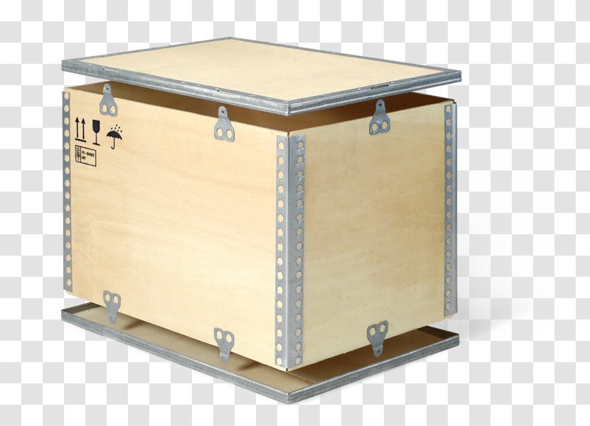 Box Crate Packaging And Labeling Plywood - Table Transparent PNG
