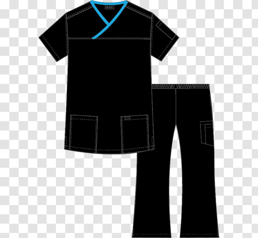 T-shirt Scrubs Flip Flap Set Uniform Sport - Mobb Medical Transparent PNG