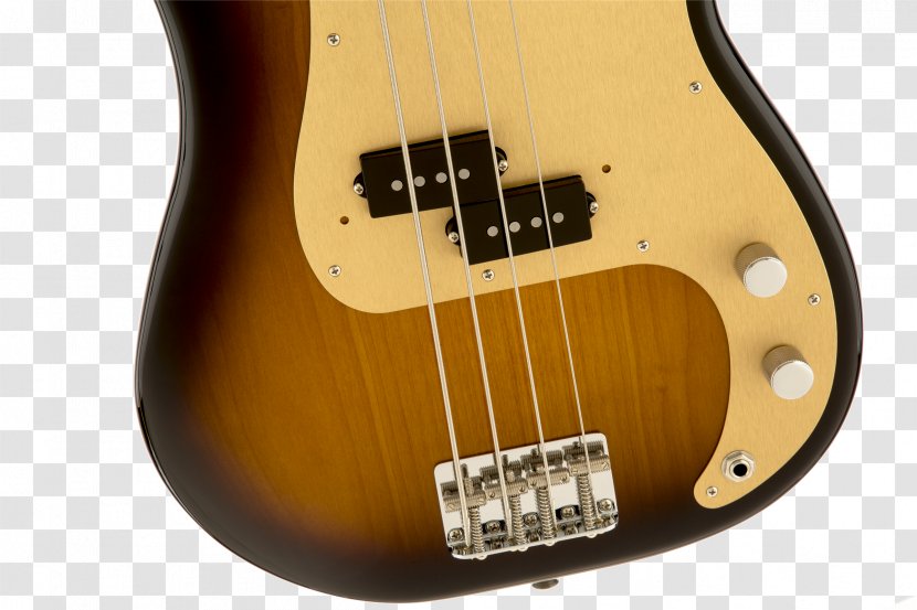 Fender Precision Bass Mustang Guitar Musical Instruments Corporation - Frame - Sunburst Transparent PNG