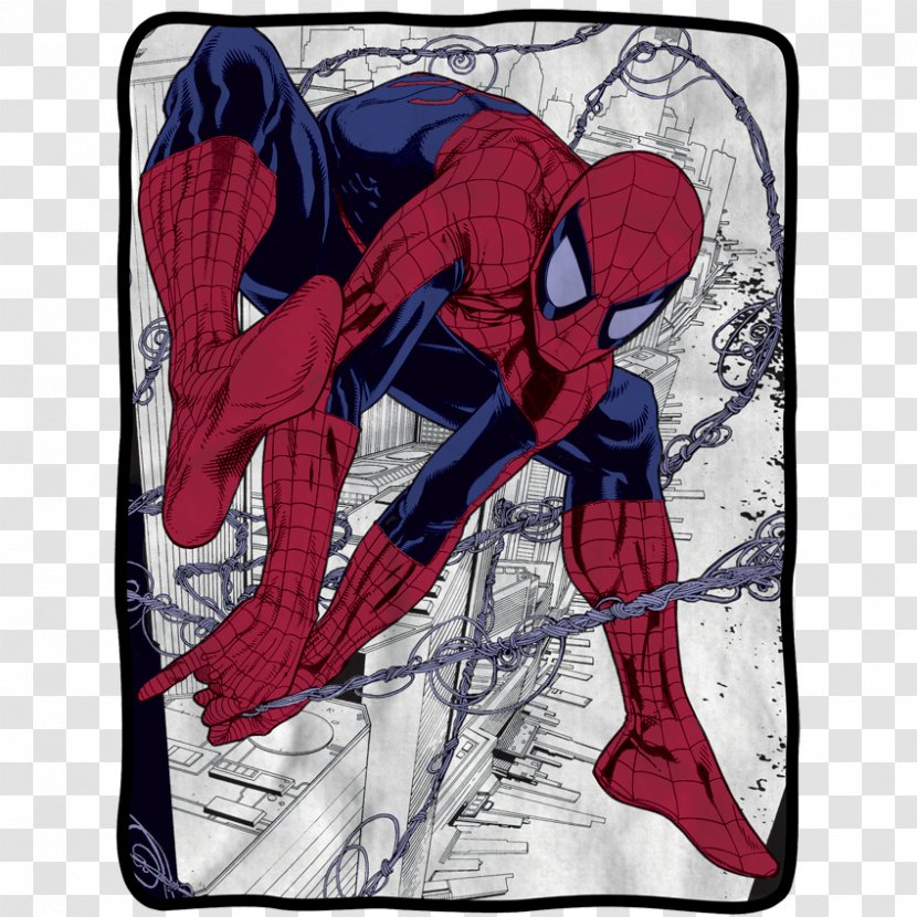 Spider-Man Blanket Polar Fleece Superhero Iron Spider - Comic Book - Spider-man Transparent PNG