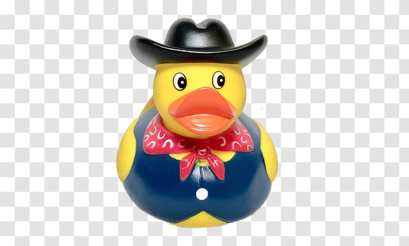 Rubber Duck Toy Cowboy Hat Transparent PNG