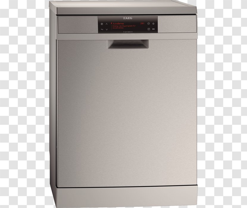 AEG F88709M0P 15 Place 8 Program Stainless Steel Dishwasher A++ Home Appliance Electrolux - Neff Gmbh Transparent PNG