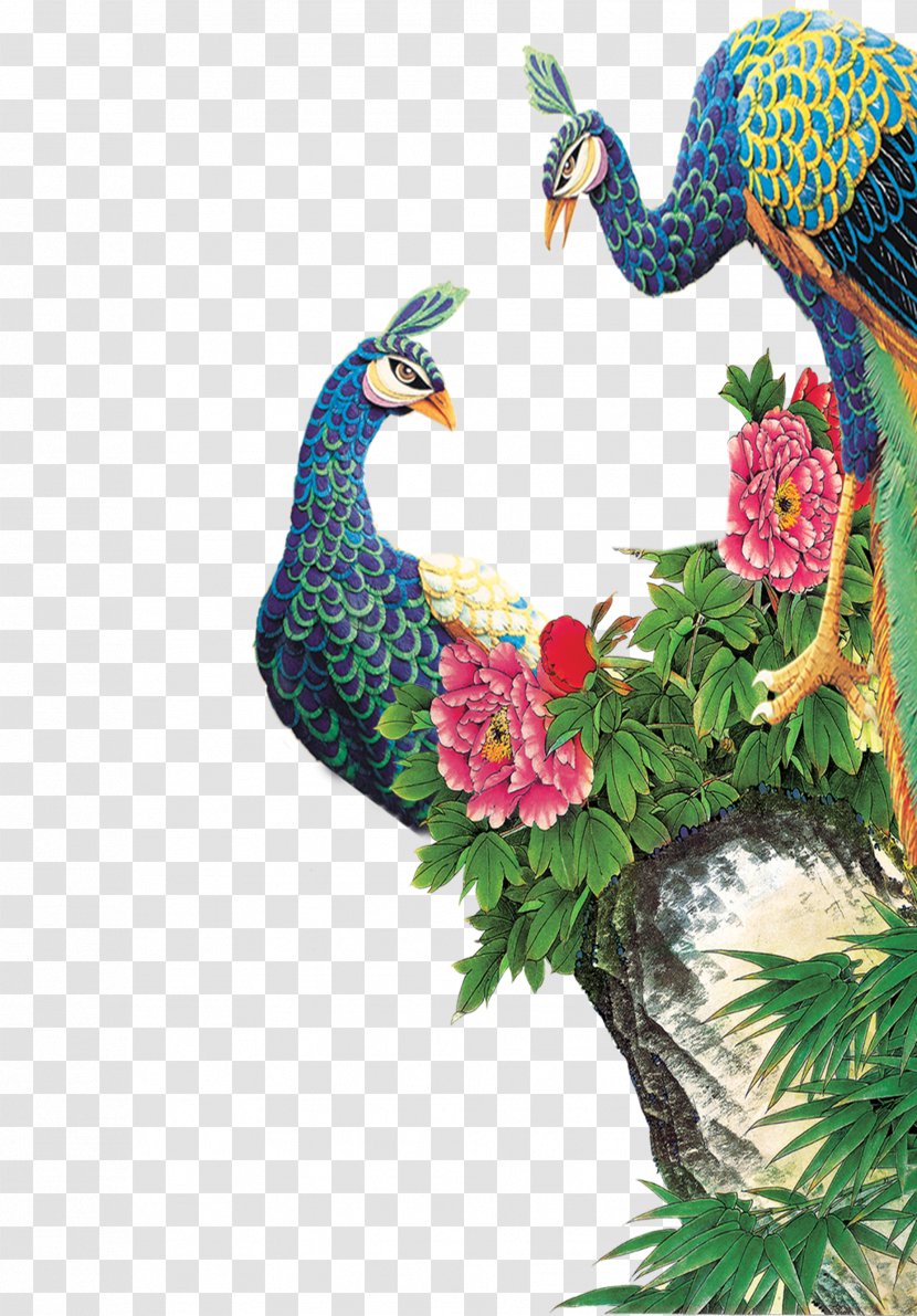 Download Computer File - Peafowl - Peacock Transparent PNG