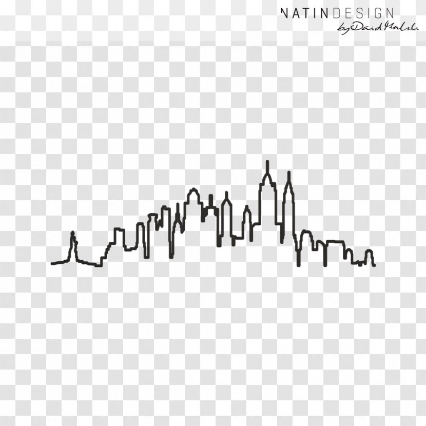 Skyline Logo NATINDESIGN New York City - Text Transparent PNG