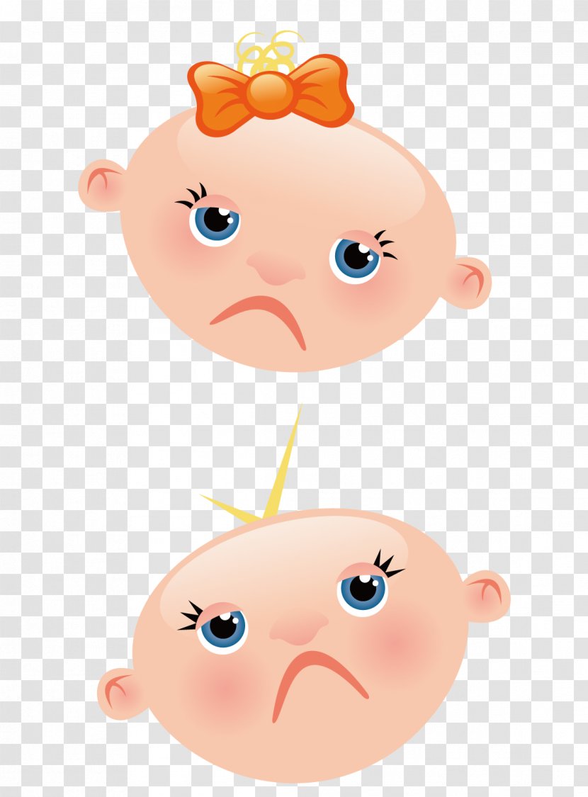Crying Infant Clip Art - Mouth - The Baby To Cry Transparent PNG