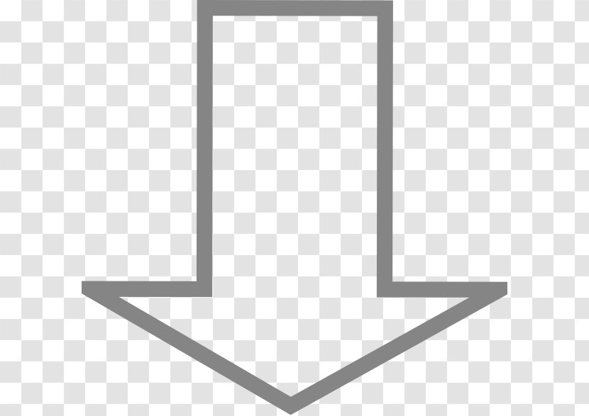 Arrow Download Clip Art - White - Cliparts Transparent PNG