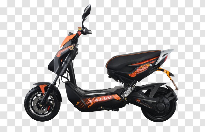 Electric Vehicle Bicycle 雅迪电动车 Car Motorcycles And Scooters - Motorized Scooter Transparent PNG