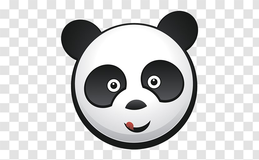 Giant Panda Bear Sticker Tropical Woody Bamboos Illustration Transparent PNG